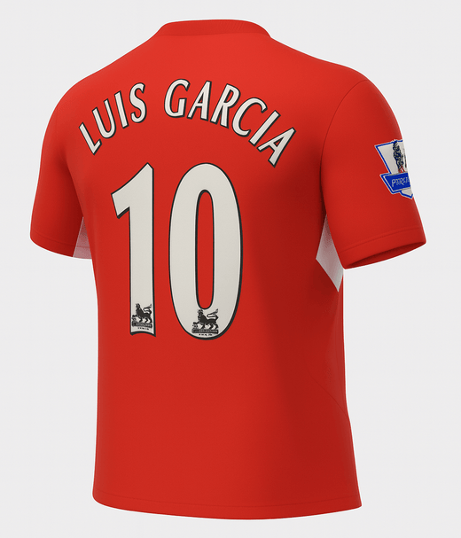 2004–06 Liverpool Home Luis Garcia #10