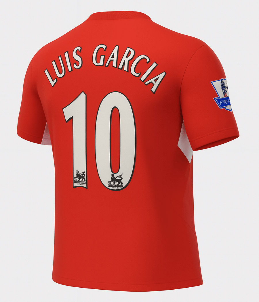 2004–06 Liverpool Home Luis Garcia #10