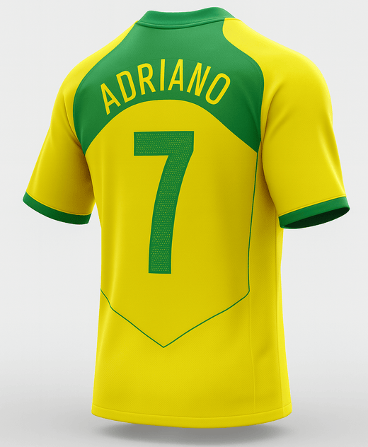 2004 Brazil Home Adriano #7