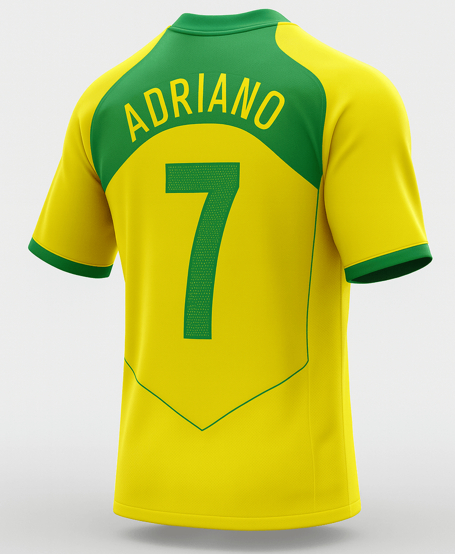 2004 Brazil Home Adriano #7