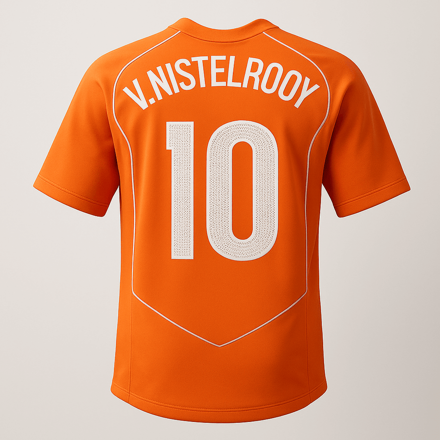 2004 Netherlands Home V.Nistelrooy #10