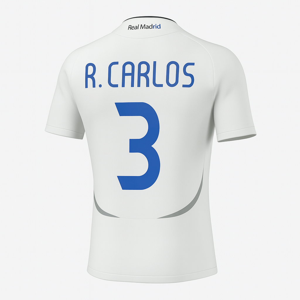 2006–07 Real Madrid Home Roberto Carlos #3