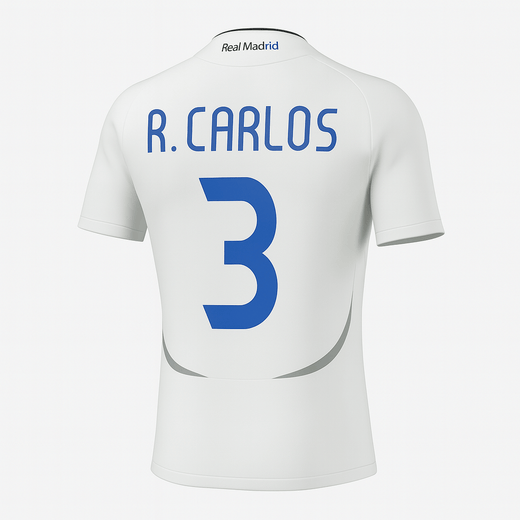 2006–07 Real Madrid Home Roberto Carlos #3