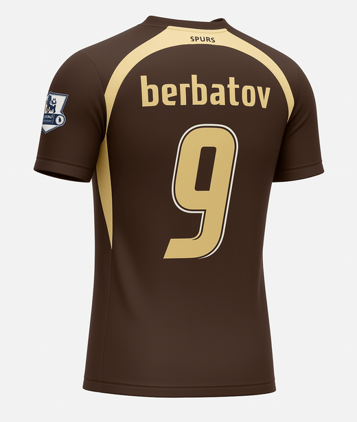 2006–07 Tottenham Third Berbatov #9