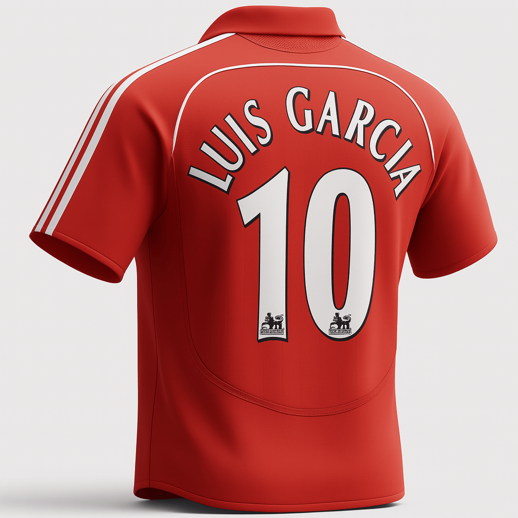 2006–08 Liverpool Home Luis Garcia #10