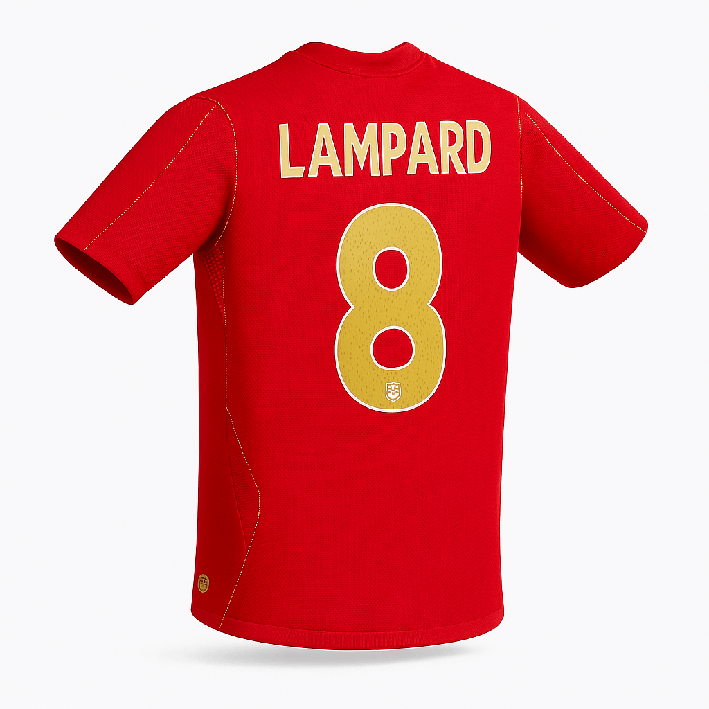 2006 England Away Lampard #8