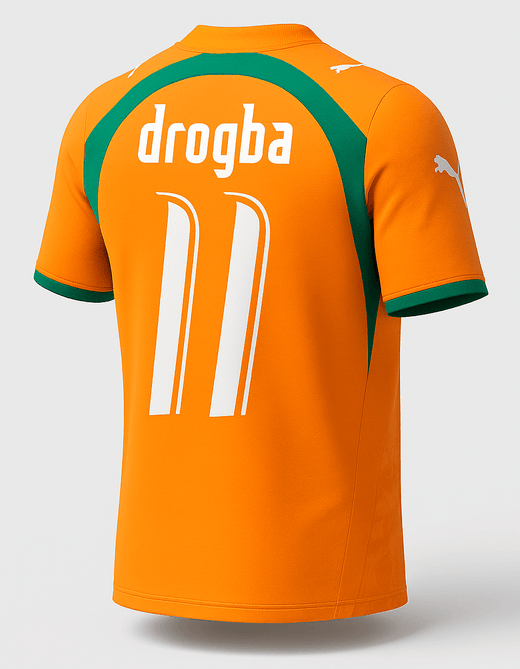 2006 Ivory Coast Home Drogba #11