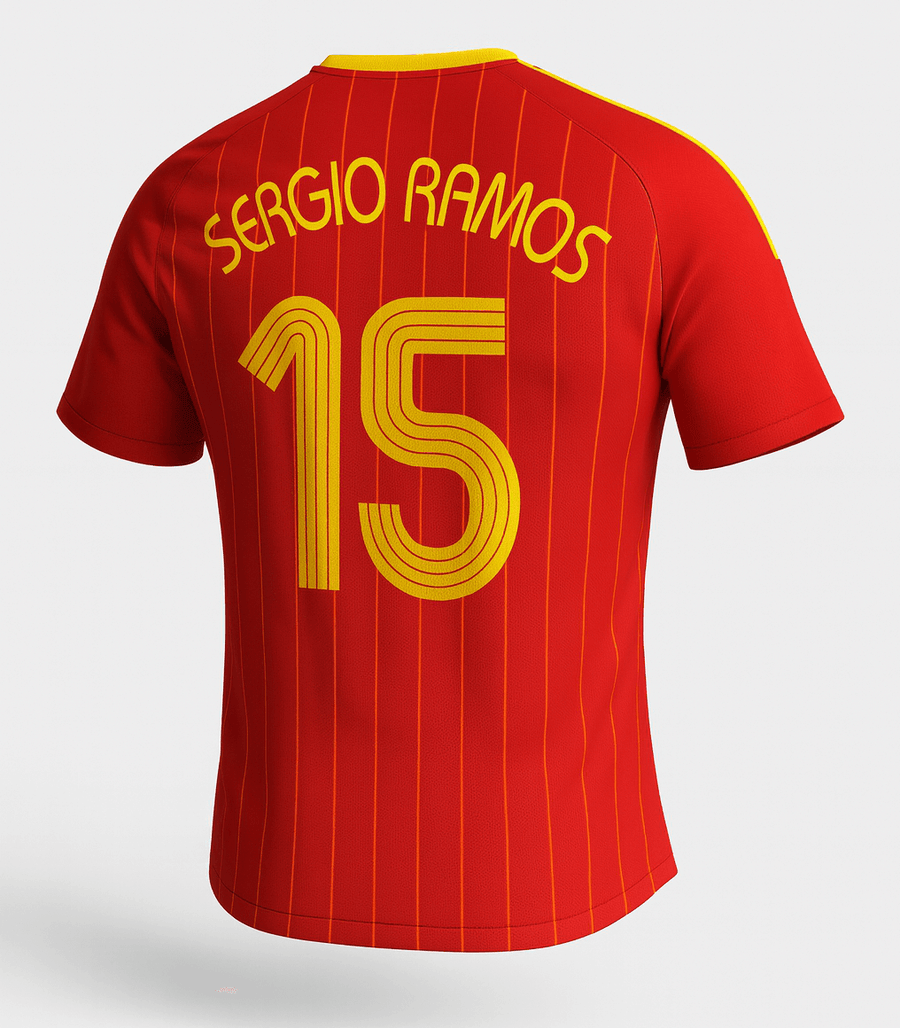 2006 Spain Home Sergio Ramos #15