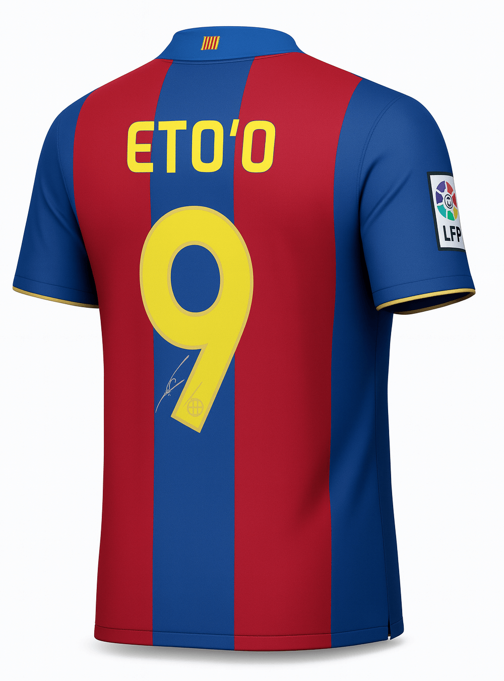 2007–08 Barcelona Home Eto'o #9