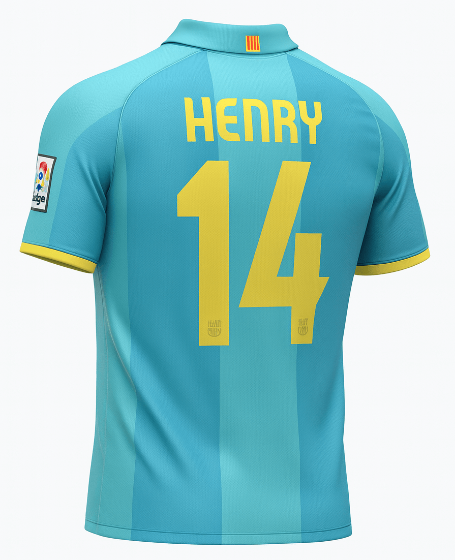 2007–09 Barcelona Away Henry #14