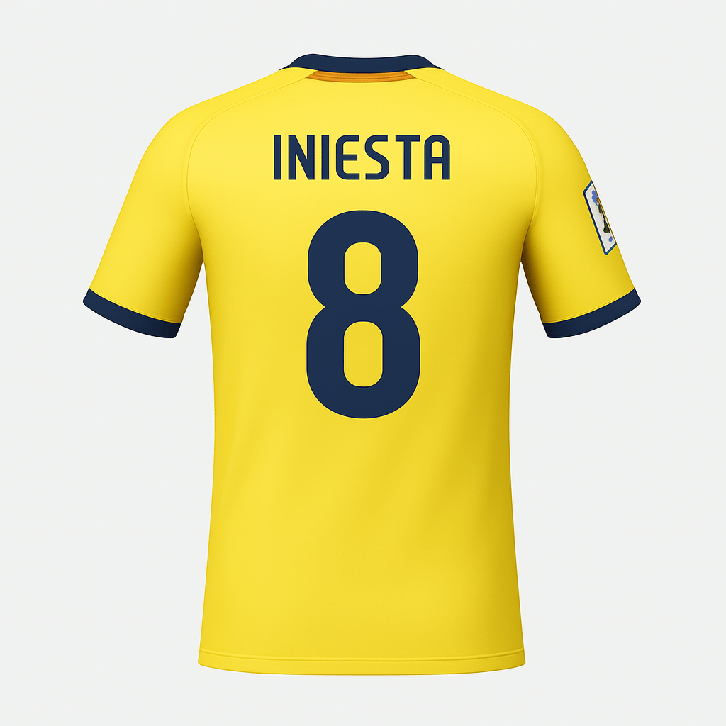 2008–09 Barcelona Away A. Iniesta #8