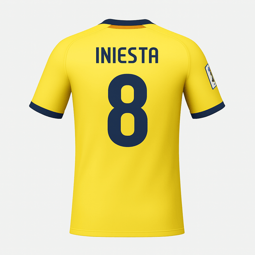 2008–09 Barcelona Away A. Iniesta #8