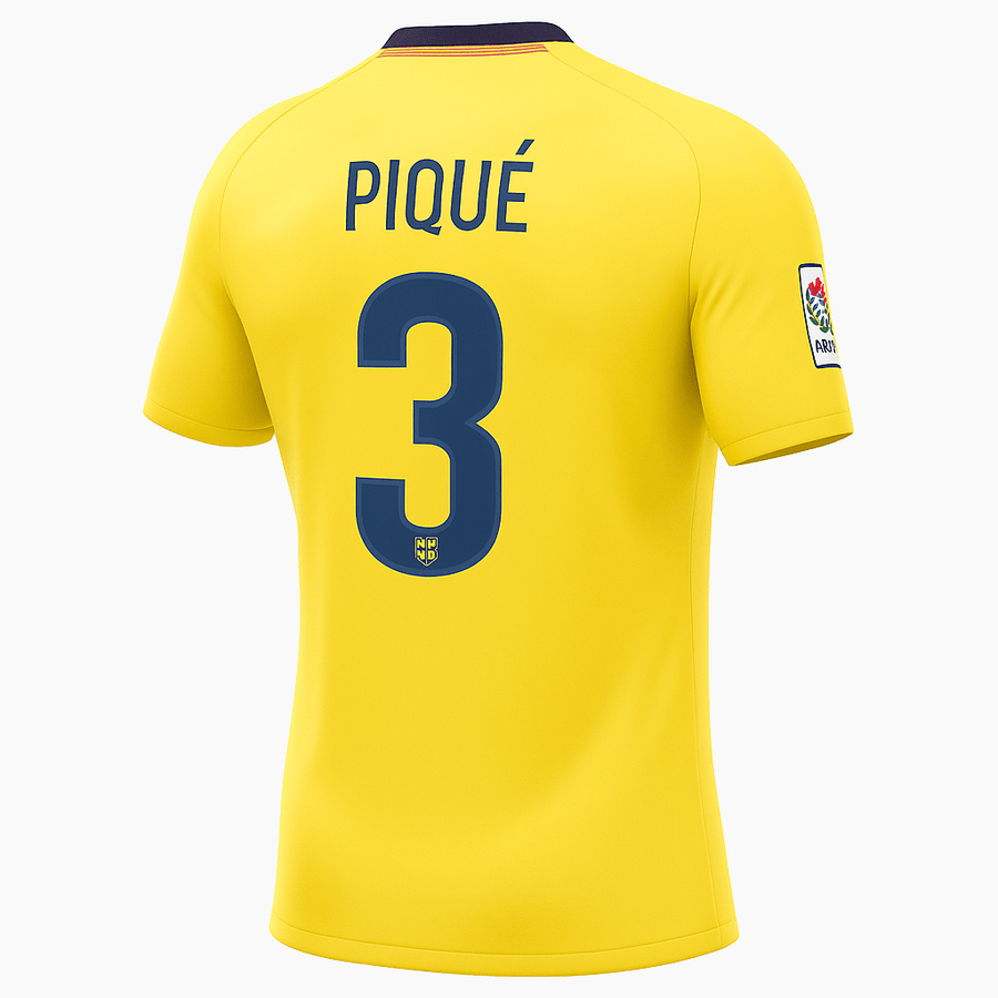 2008–09 Barcelona Away Pique #3
