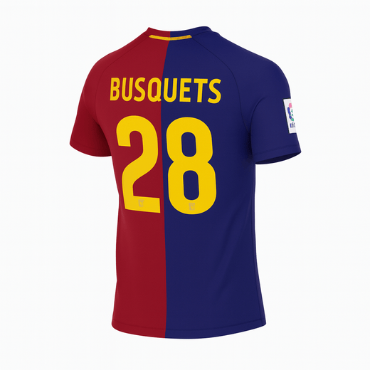 2008–09 Barcelona Home Busquets #28