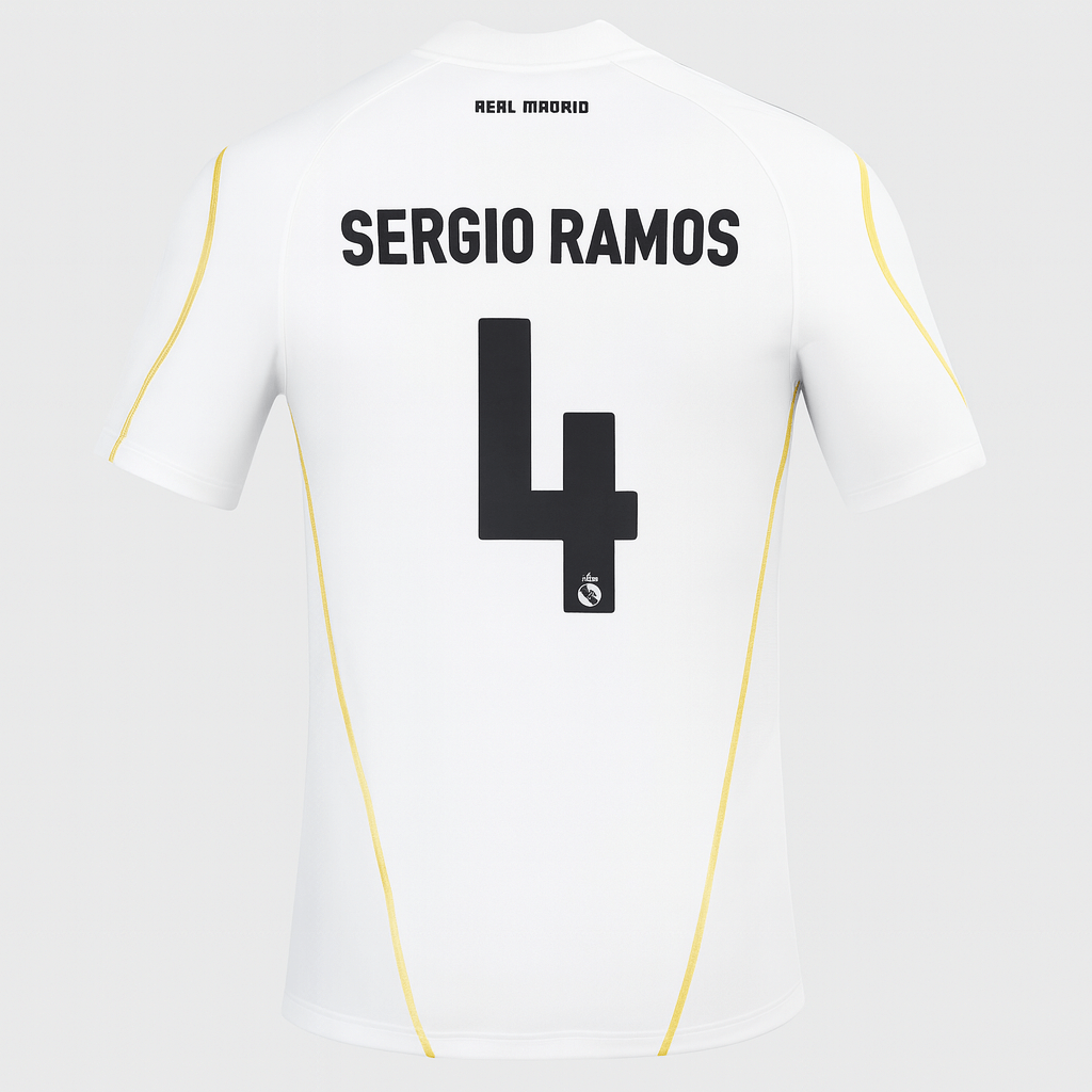 2009–10 Real Madrid Home Sergio Ramos #4