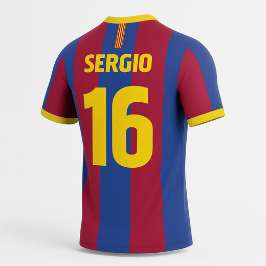 2010–11 Barcelona Home Busquets #16