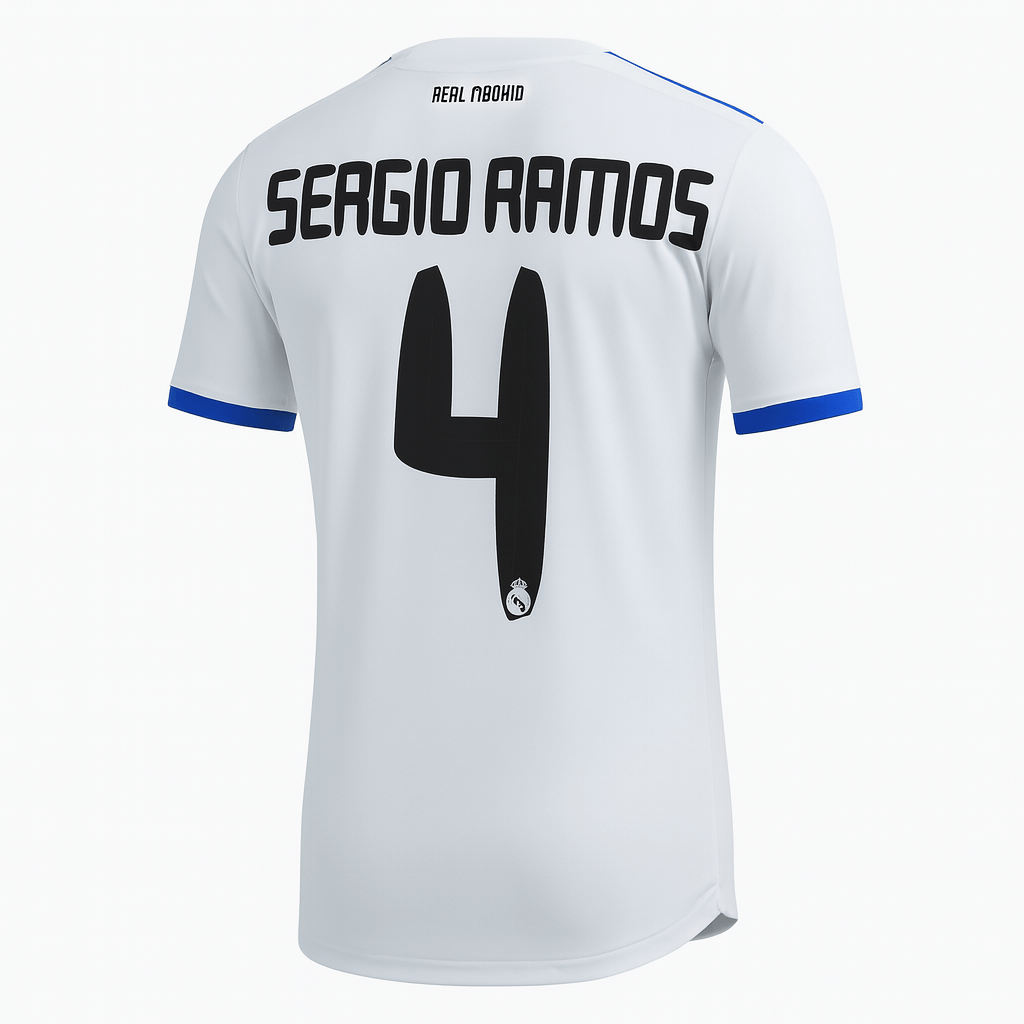 2010–11 Real Madrid Home Sergio Ramos #4