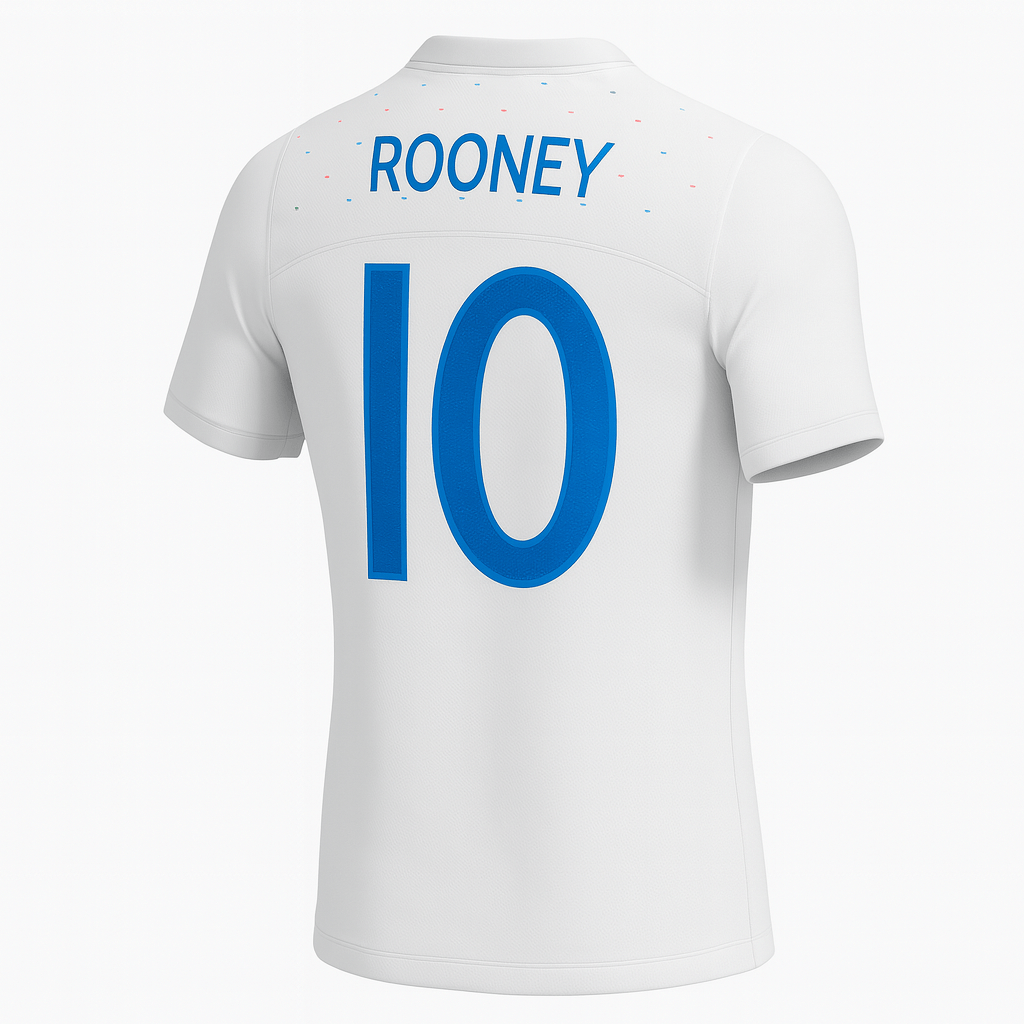 2010 England Home Rooney #10