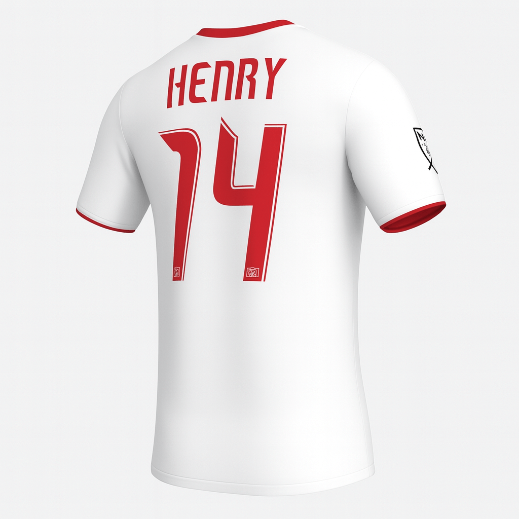 2010 New York Red Bulls Home Henry #14