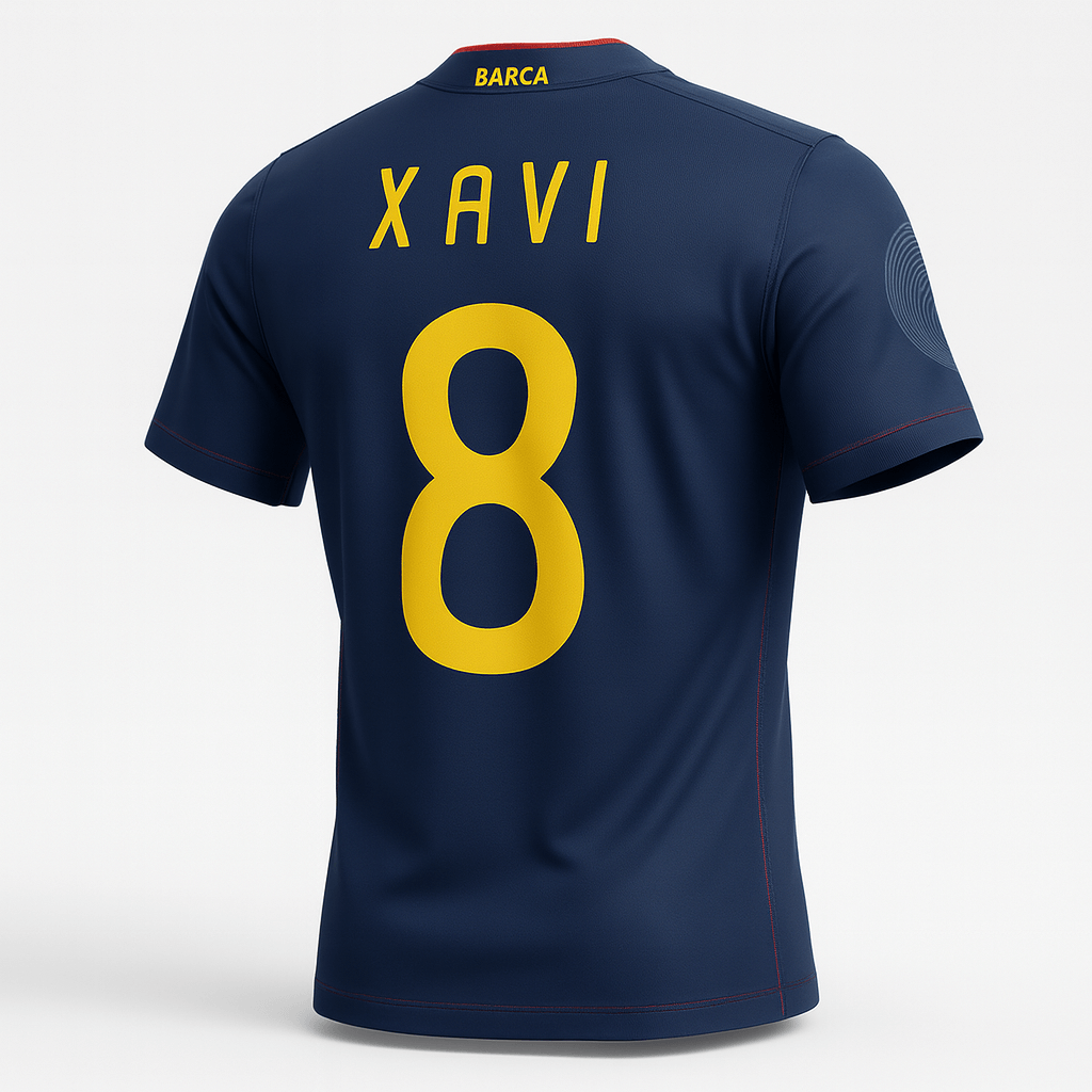 2010 Spain Away Xavi #6