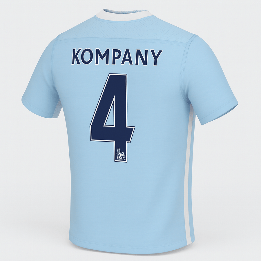 2011–12 Manchester City Home Kompany #4