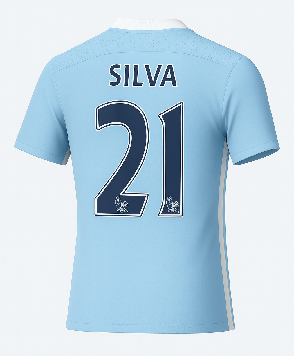 2011–12 Manchester City Home Silva #21
