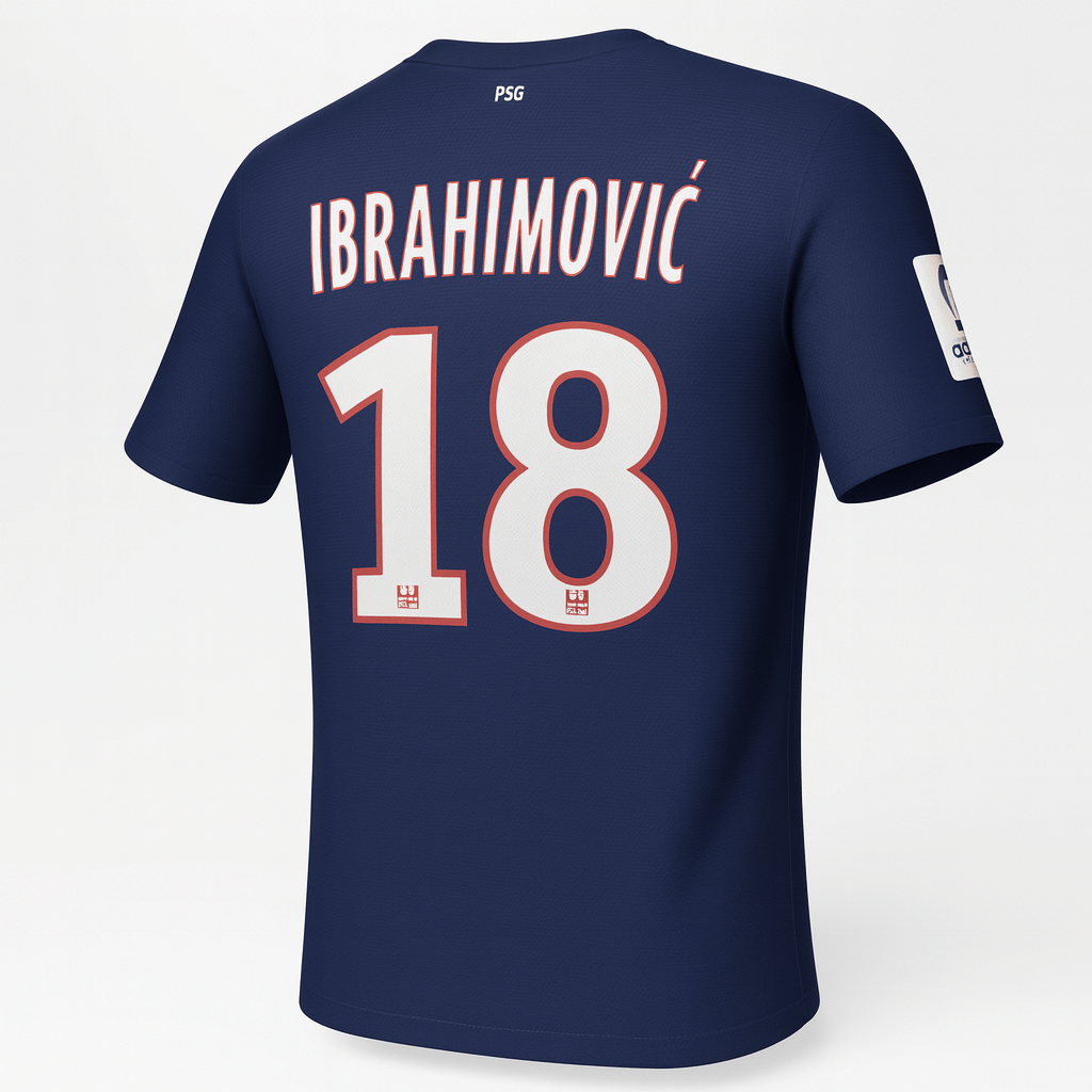 2012–13 Paris Saint-Germain Home Ibrahimovic #18