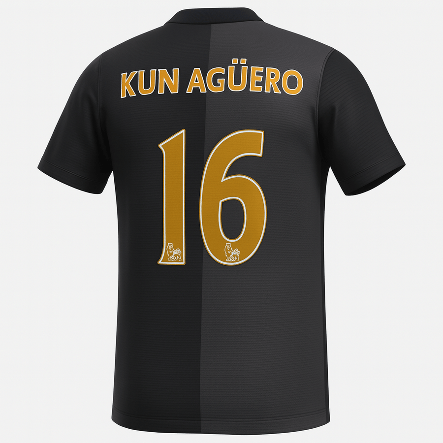 2013–14 Manchester City Away Kun Aguero #10