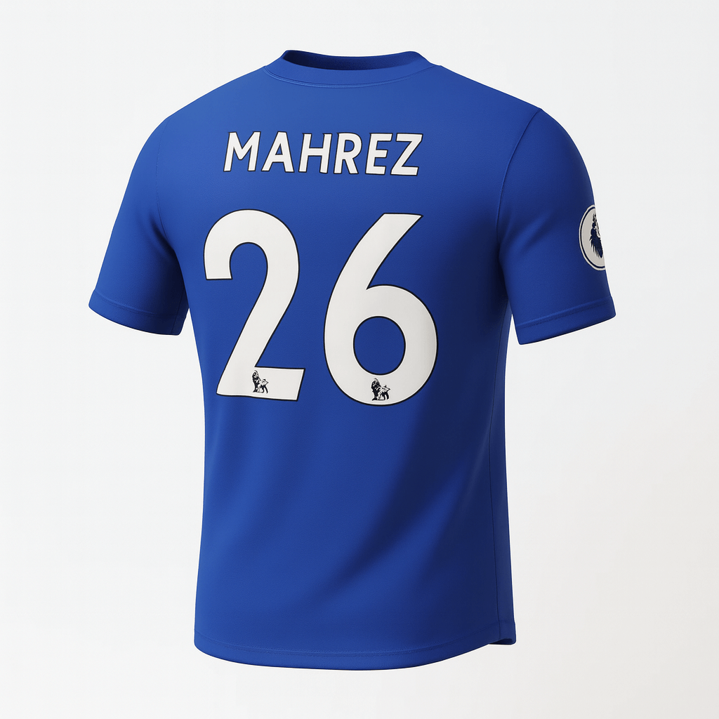 2015–16 Leicester City Home Mahrez #26