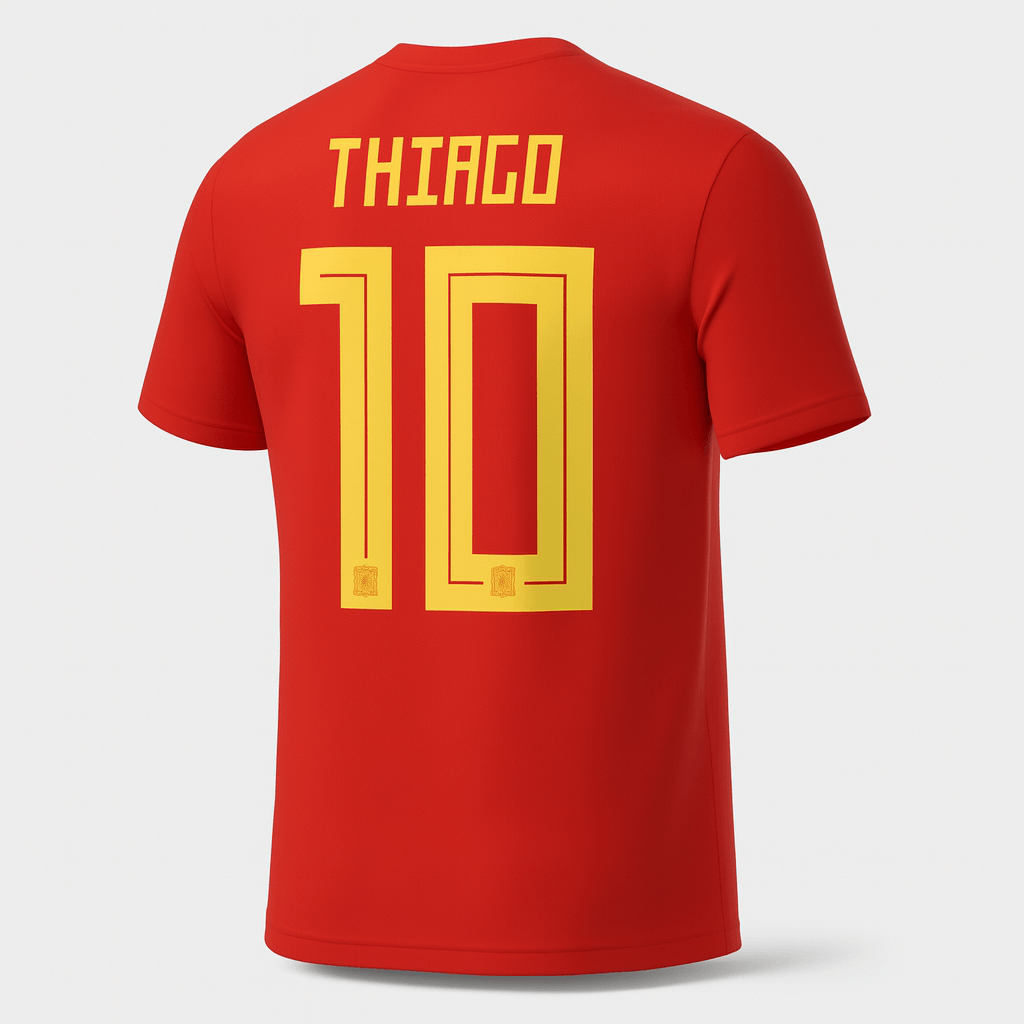 2018 Spain Home Thiago #10