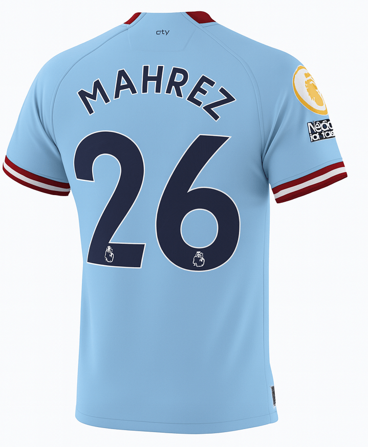 2022–23 Manchester City Home Mahrez #26