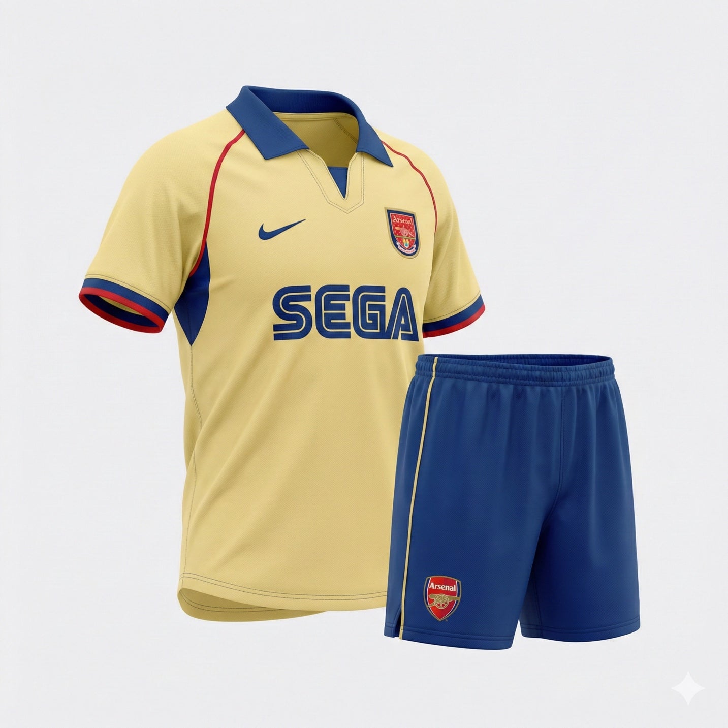 Arsenal Away 2000/2002 Kids Kit