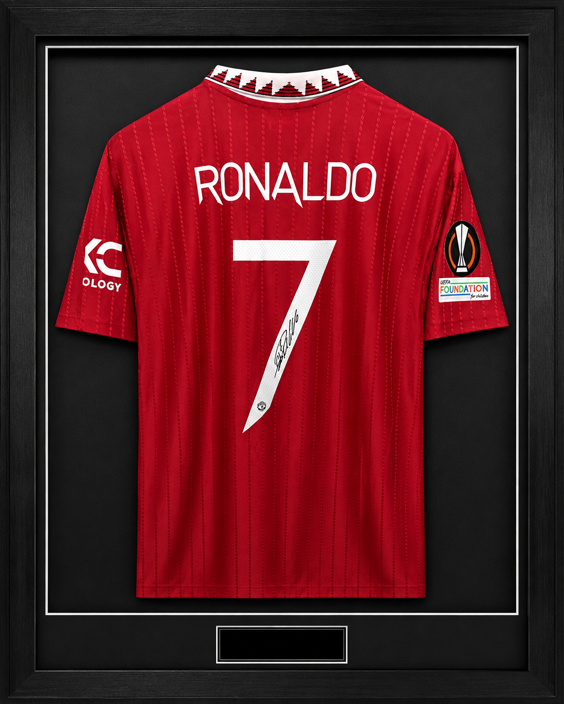 Ronaldo 22-23 Man Utd #7 Signature Jersey