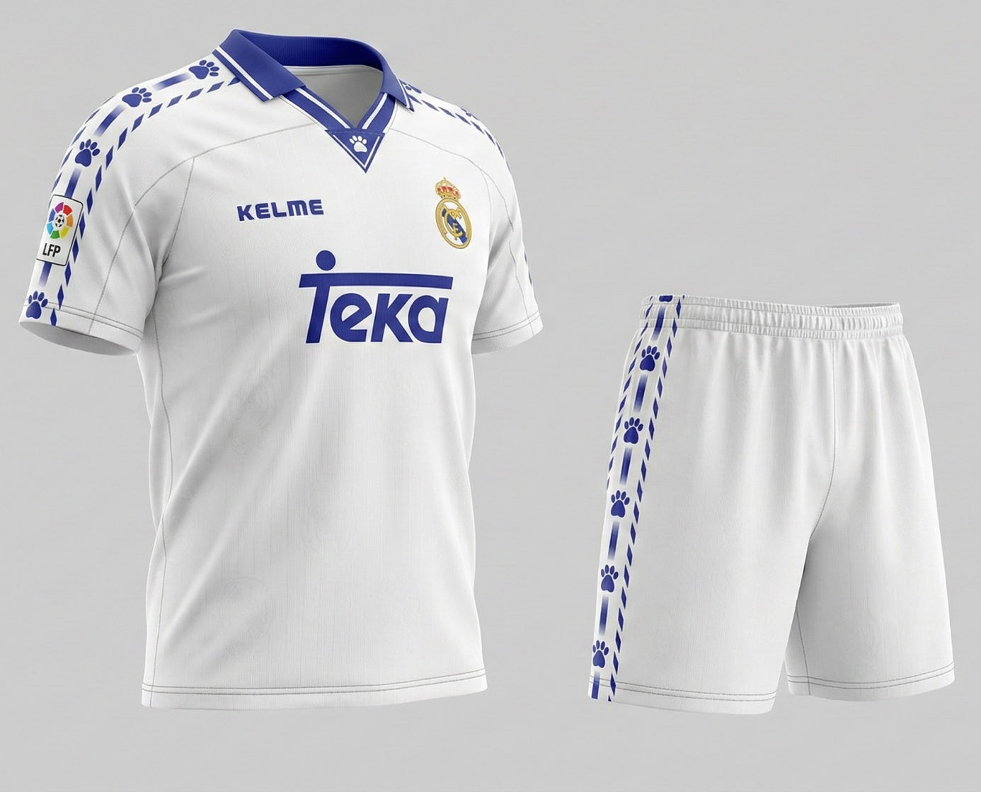 Real Madrid Home 1996/1997 Kids Kit