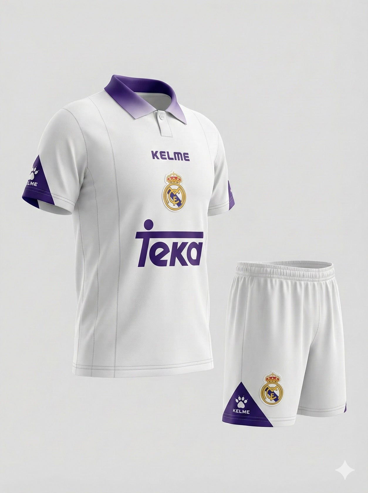 Real Madrid Home 1997/1998 Kids Kit