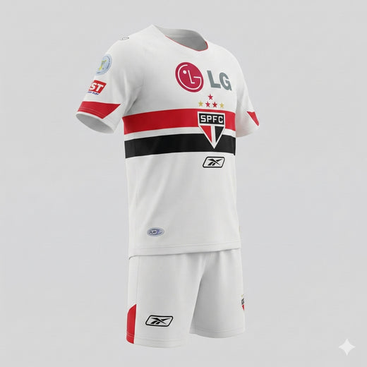 Sao Paulo Home 2007/2008 Kids Kit