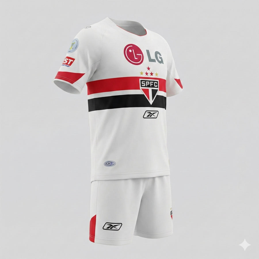Sao Paulo Home 2007/2008 Kids Kit