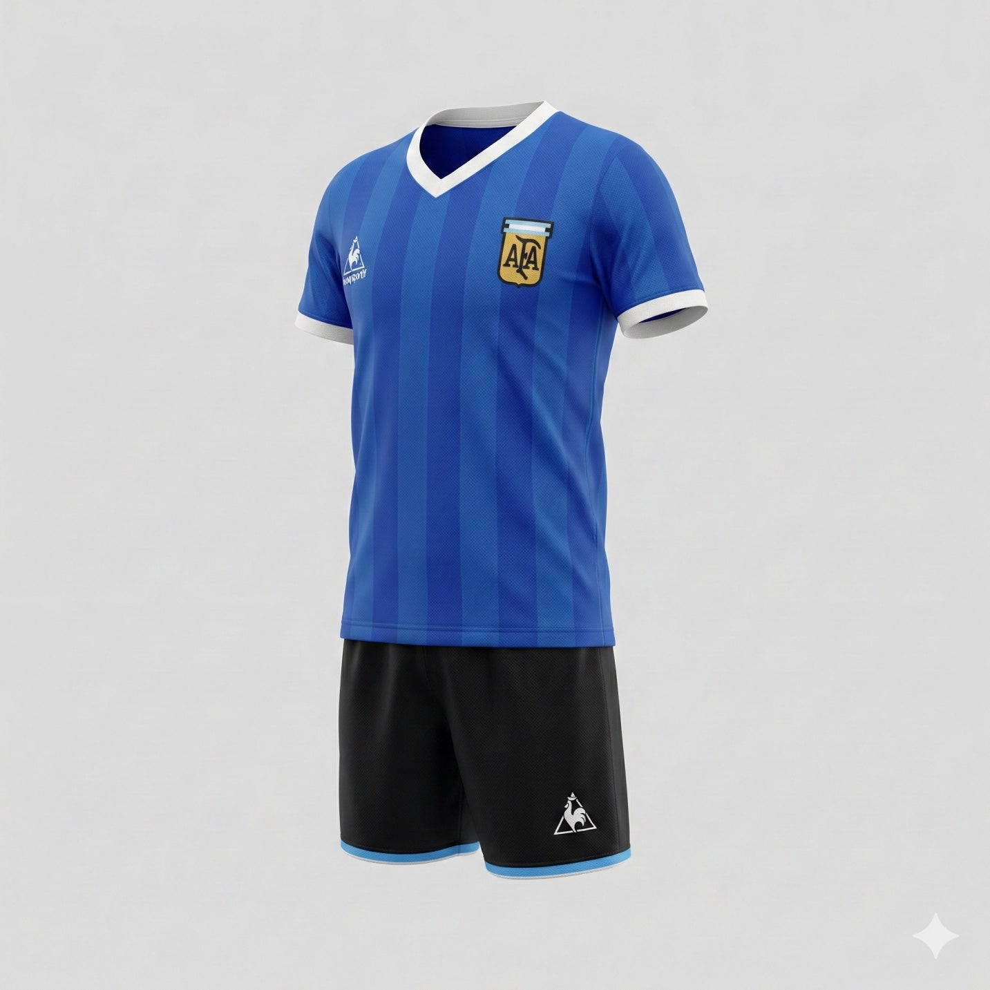 Argentina Away 1986 Kids Kit