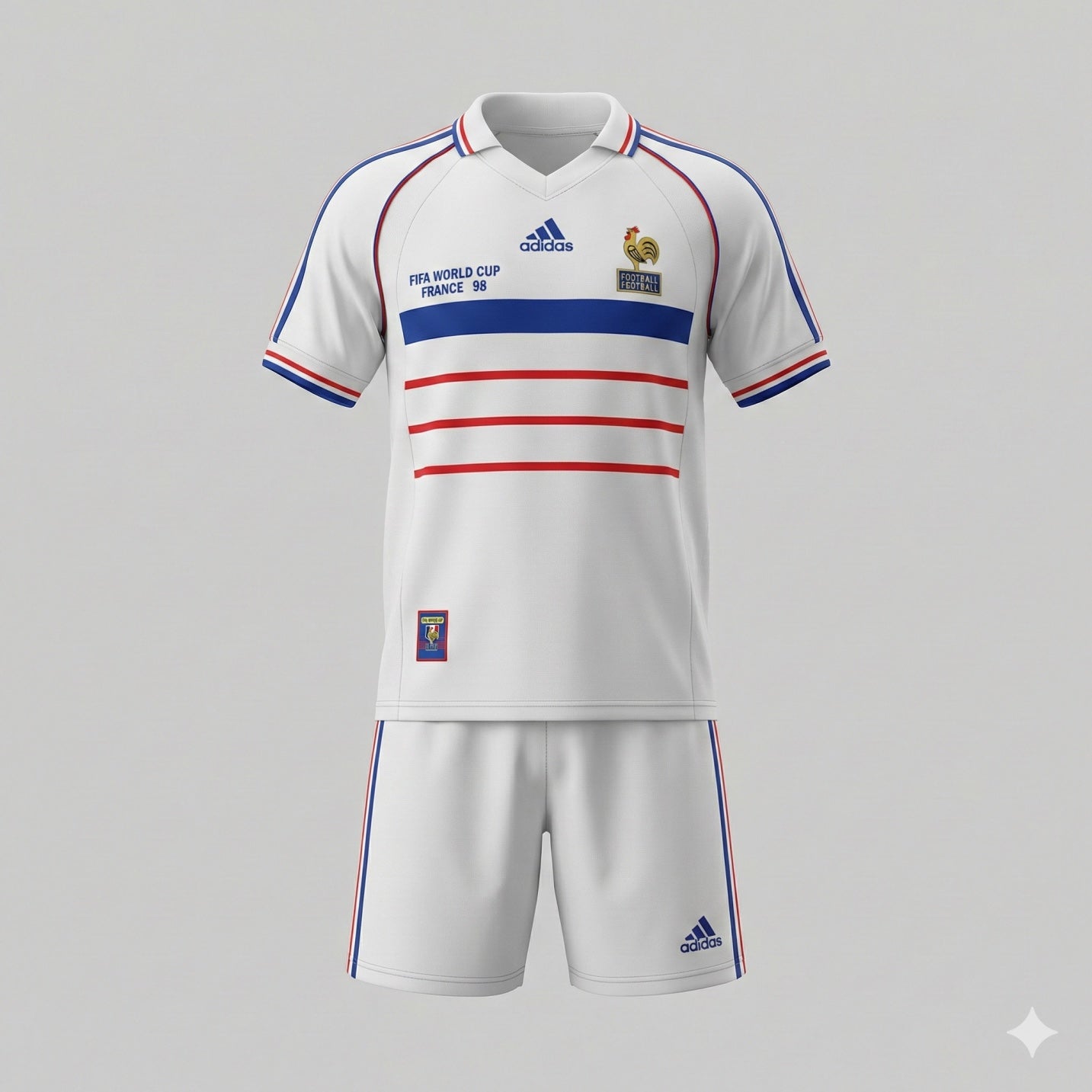 France Away 1998 Kids Kit