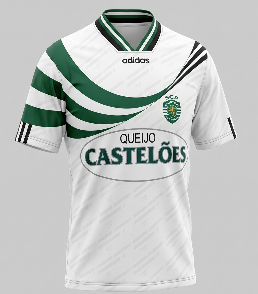 Sporting Lisbon 94-95 third